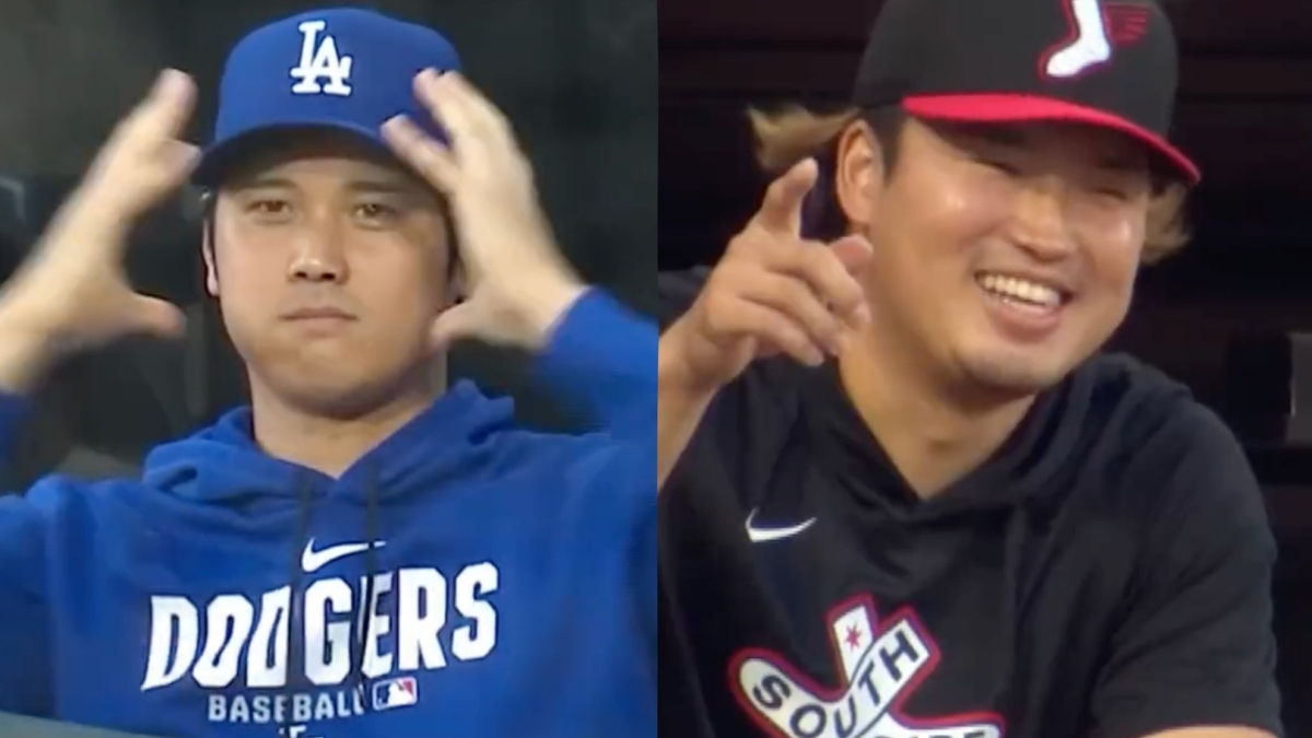 Shohei Ohtani y Munetaka Murakami protagonizan un divertido momento de amistad durante la victoria de los Dodgers