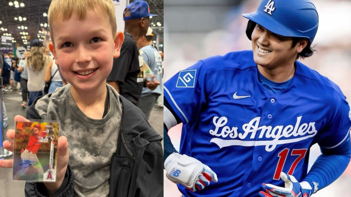 Niño encuentra una tarjeta de Shohei Ohtani valuada en $8,000 tras gastar solo 75 centavos