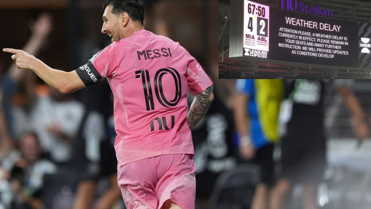 El motivo por el que el árbitro mandó al vestuario a Lionel Messi durante el Inter Miami vs Atlético San Luis