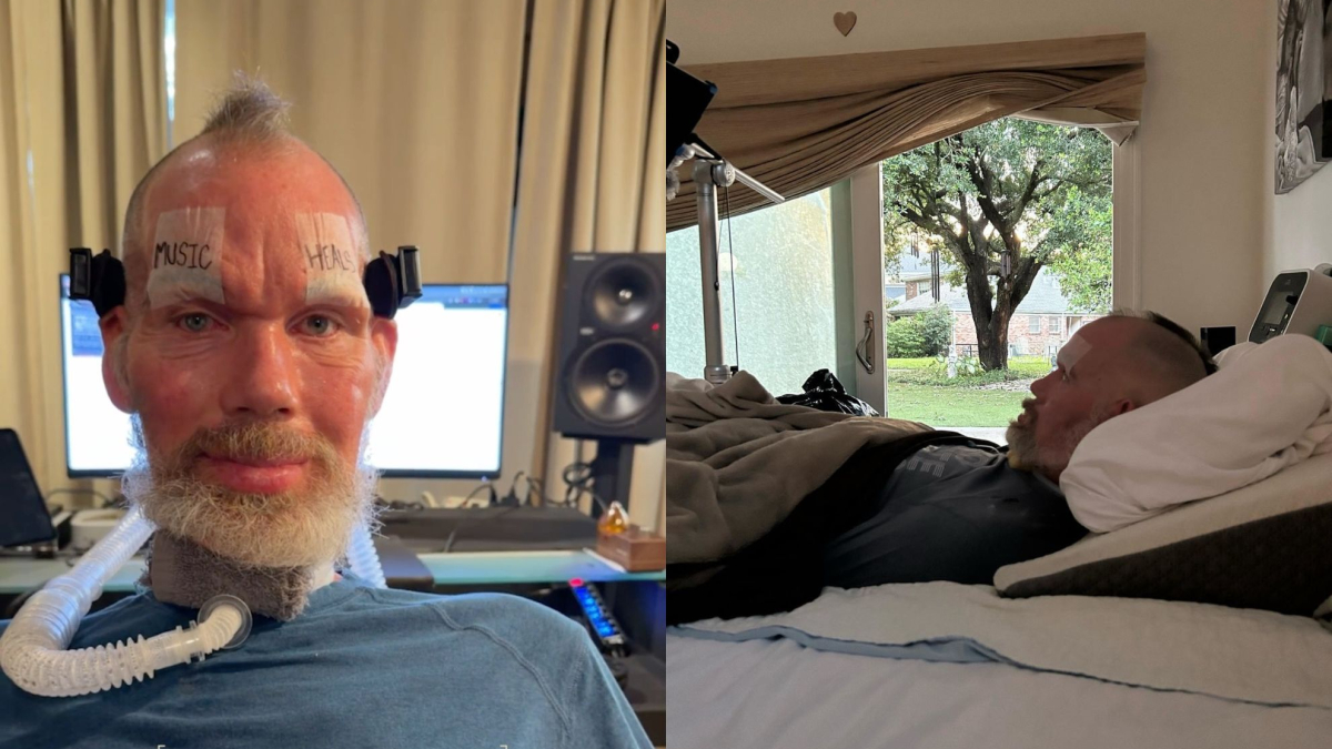 Steve Gleason's nightly ALS care routine revealed in video