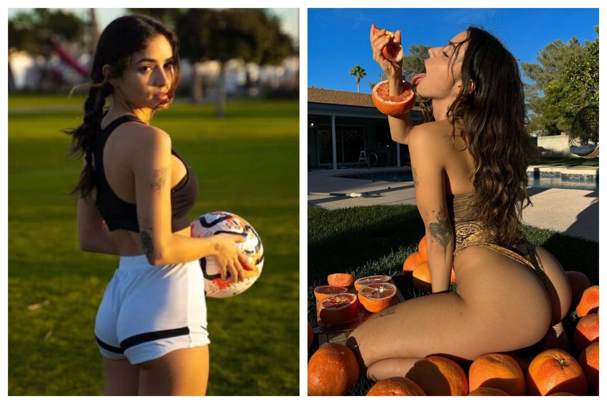 La modelo mexicana de OnlyFans, seguidora de Inter Miami y que reclama su lugar en el Tri encima de un Lambo - MARCA USA